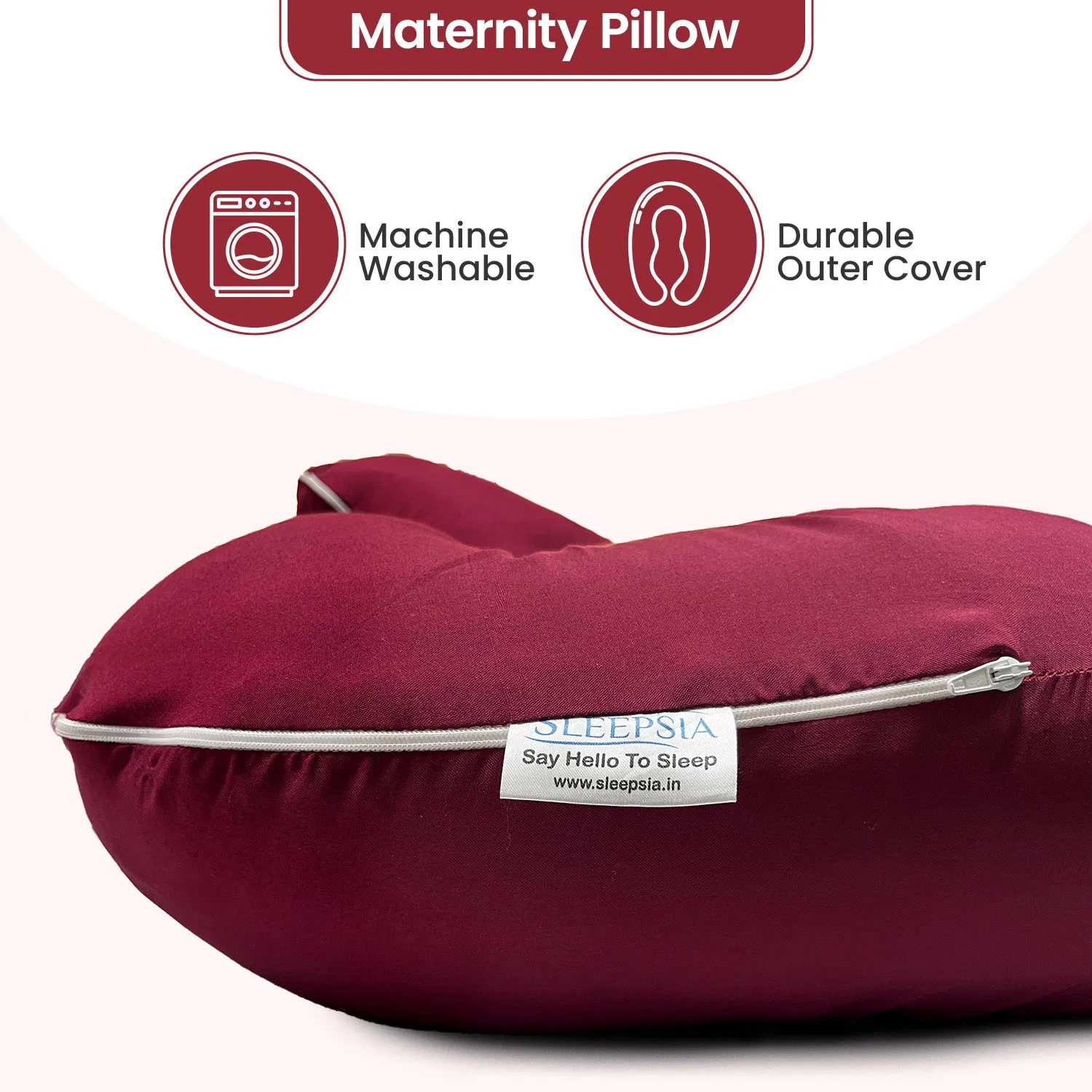 Super-Soft C-Shape Pregnancy Pillow