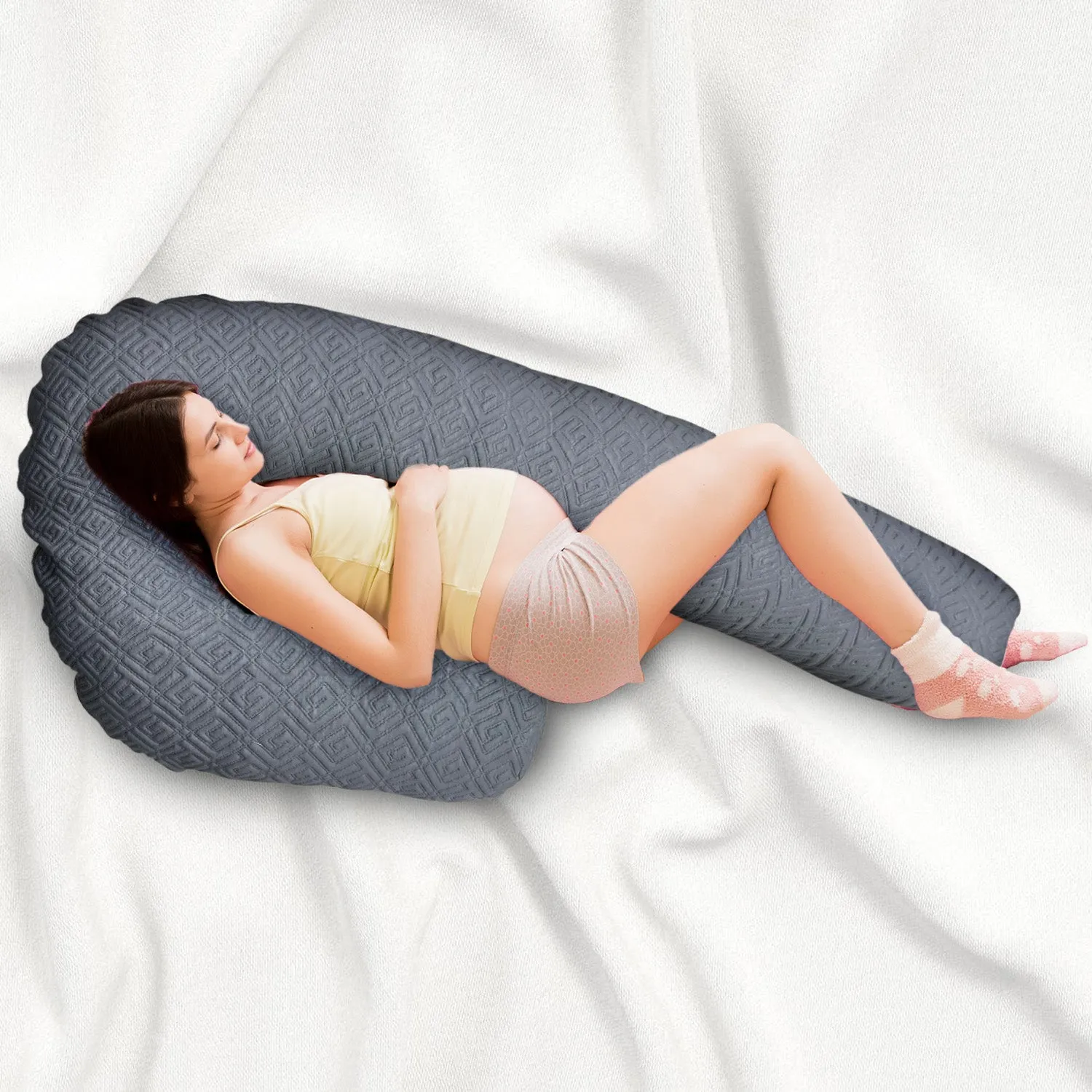 Super-Soft C-Shape Pregnancy Pillow