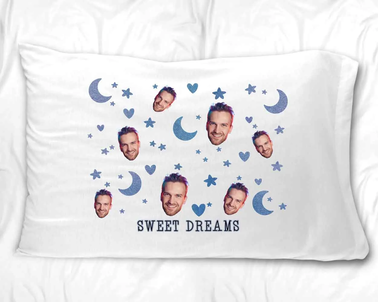 Sweet Dreams Personalized Pillowcase With Your Photo