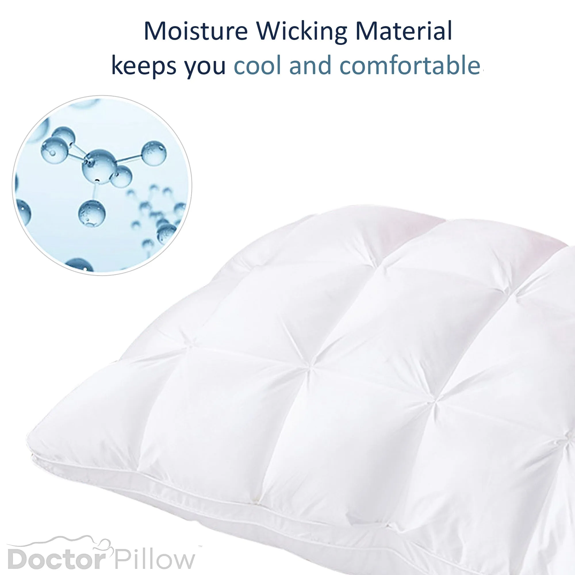 The Ice Cloud Hybrid Pillow