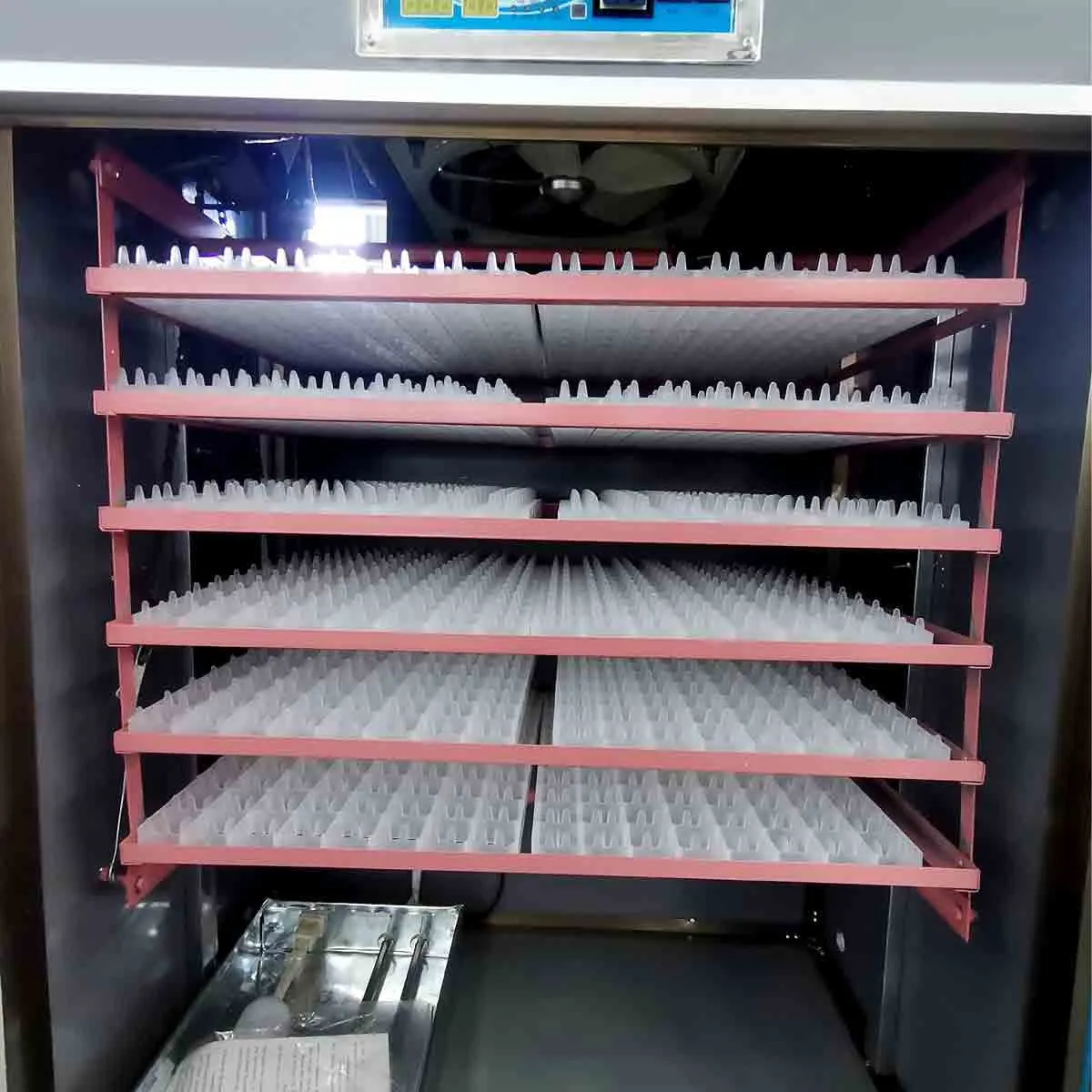 TMG-FCP56 Commercial Grade Large Capacity Egg Hatching Incubator, up to 1056 Eggs, 180 hatching tray capacity, 98% Hatching Rate, 12 Egg Trays