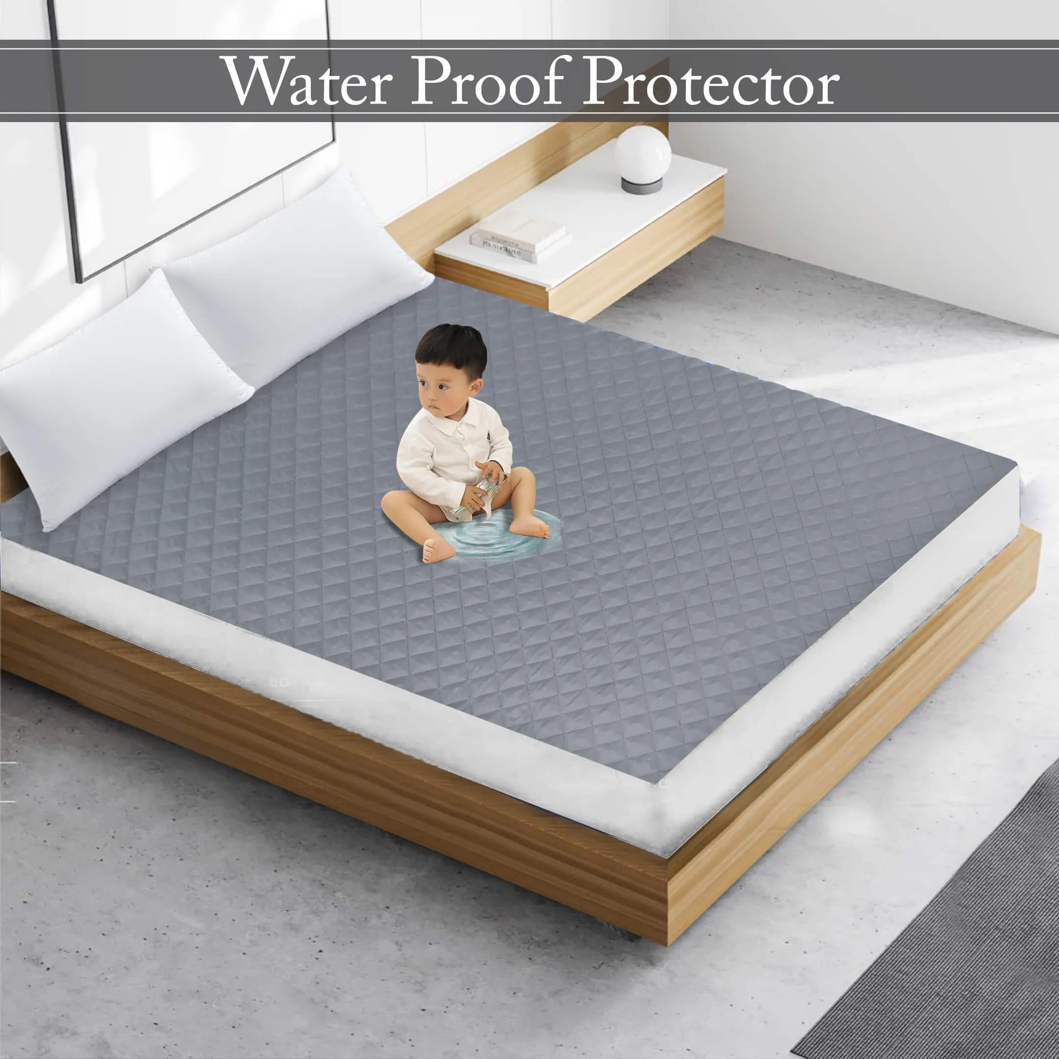 Waterproof Quilted Mattress Protectors Fitted